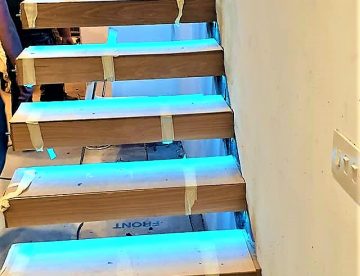 LED staircase