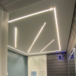 LED light installations, electrician